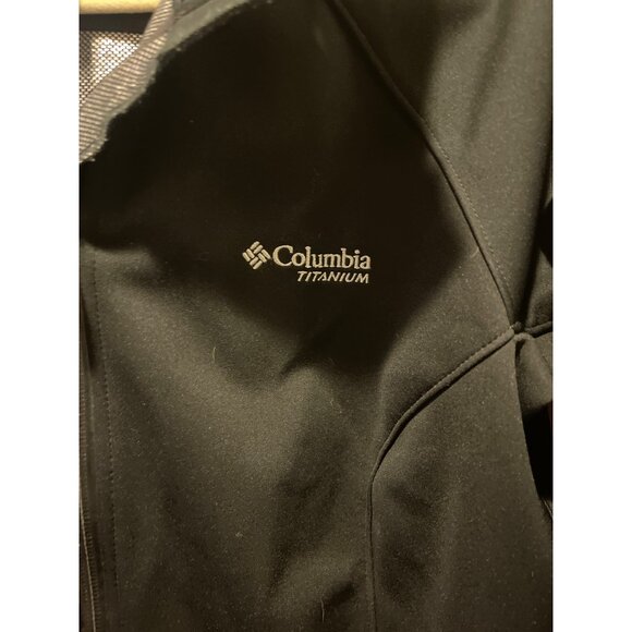 Columbia Womens Titanium Omni-Heat Black Softshell Jacket XL Thermal Comfort - Picture 4 of 14